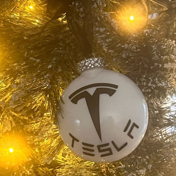 Tesla Christmas Tree Ornament| Customized Present| White Elephant Gift, Vehicle - Picture 4 of 14